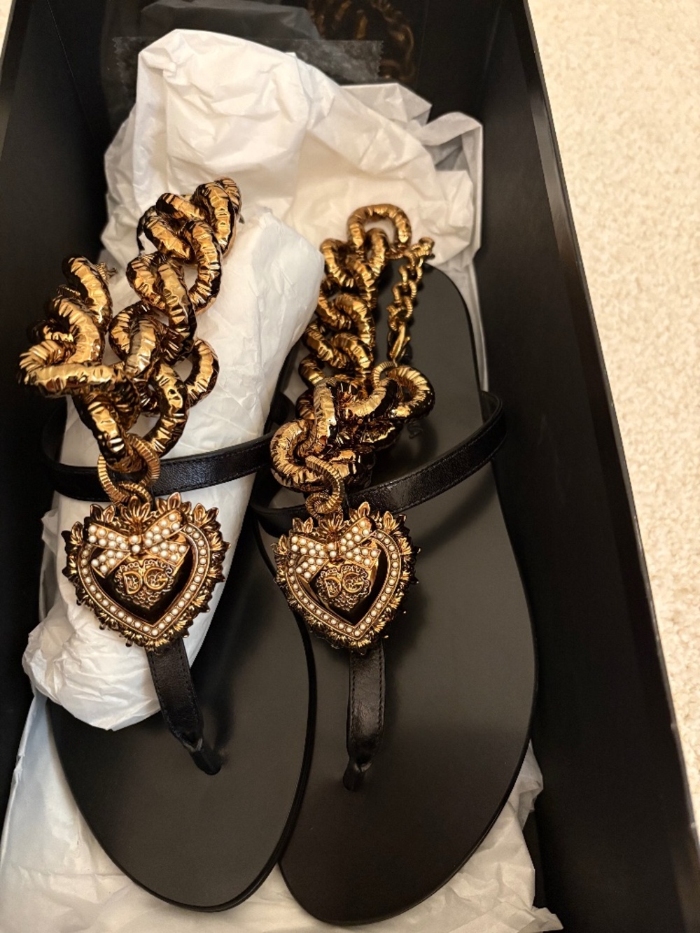 Brand new Dolce Gabanna sandals - Picture 1 of 4